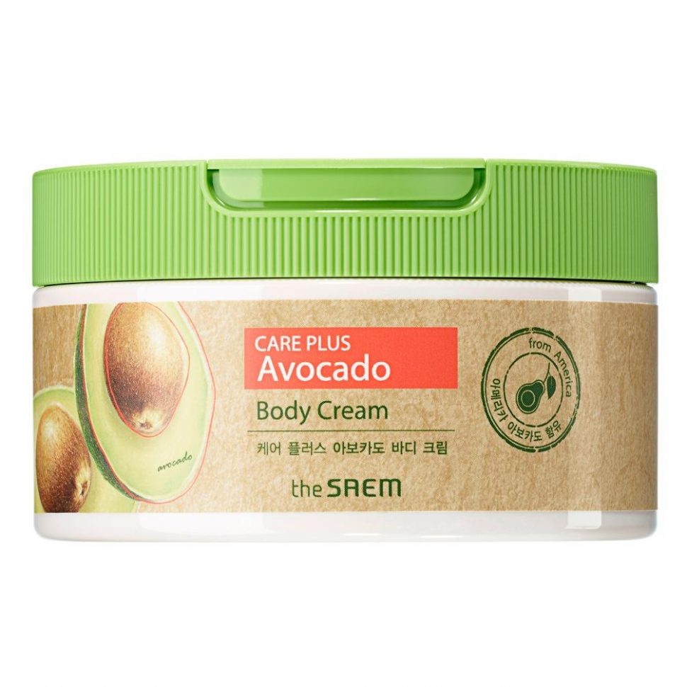The Saem Care Plus Avocado Body Cream - Viktorystar